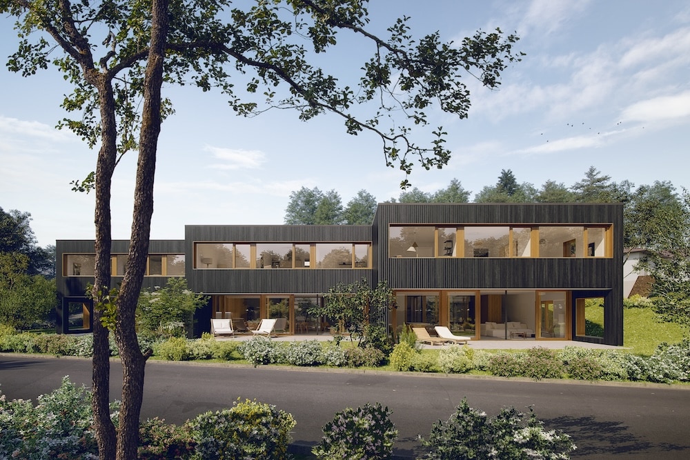 Projet immobilier ACK Invest, villa contemporaine en pleine nature